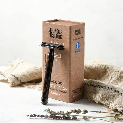 Lowkey Clean™ Bamboo Safety Razor – Reusable Bamboo Razor-8